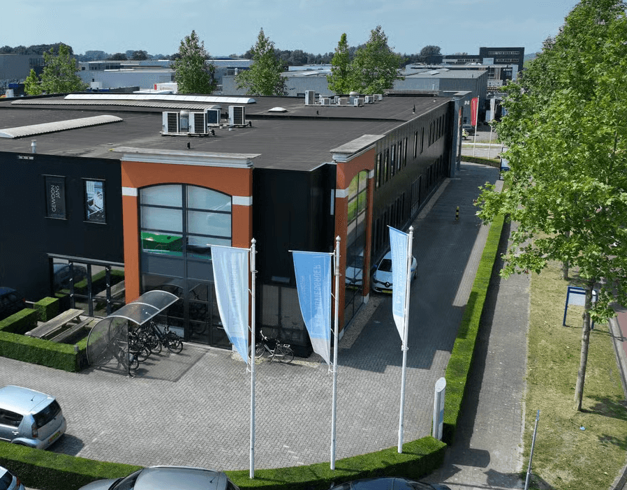 Het kantoorpand van Nextab in Nijkerk